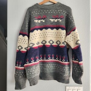 Cozy Wool Handmade Crewneck Sweater